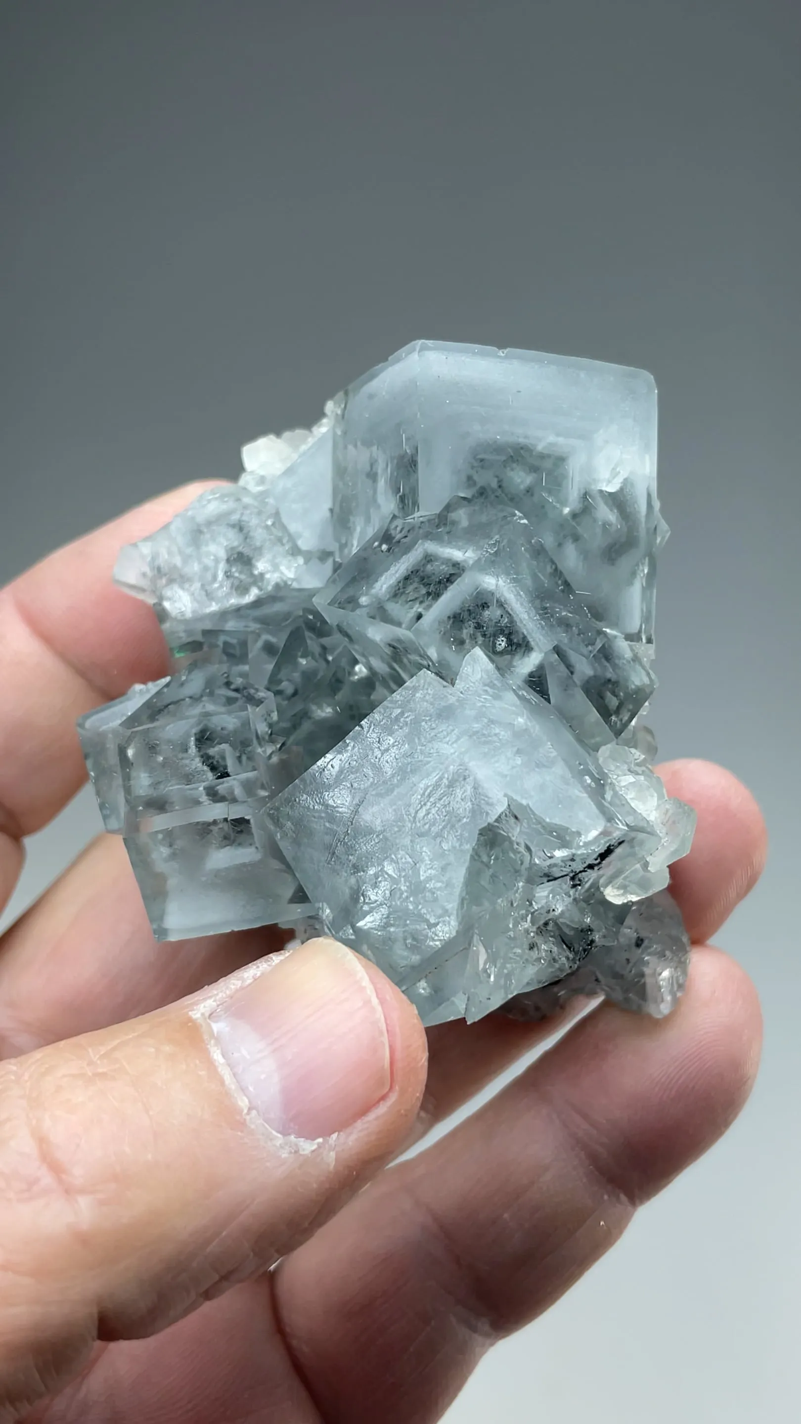 Fluorite with Calcite - image 2