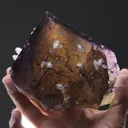 FLUORITE with CALCITE - image 2