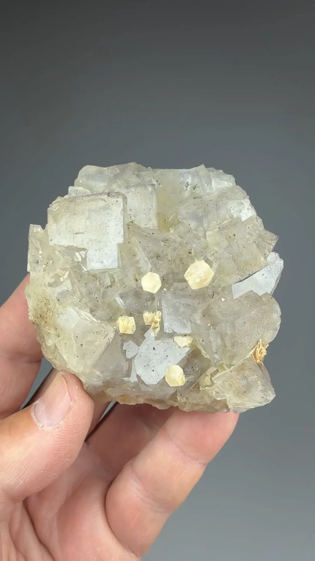 Fluorite with Calcite - image 2