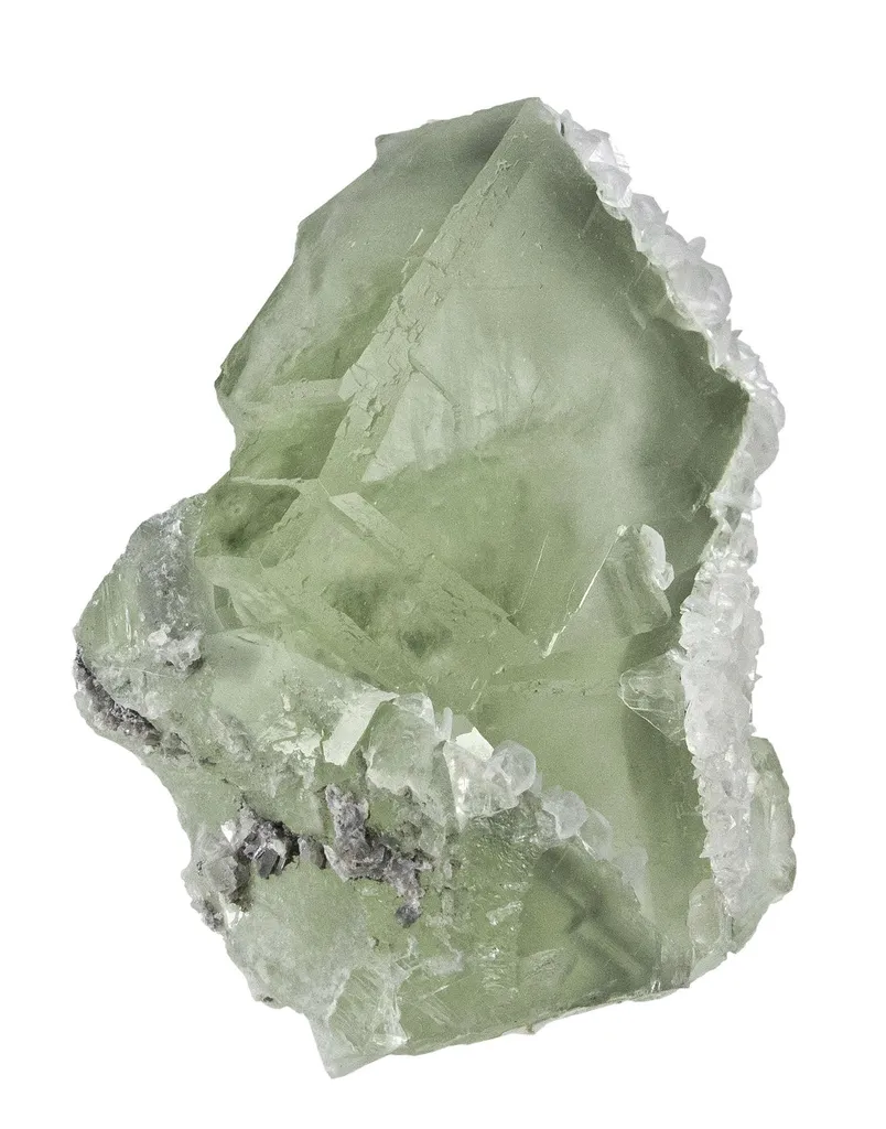 Fluorite With Calcite - image 6