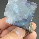 Fluorite with Calcite - image 2