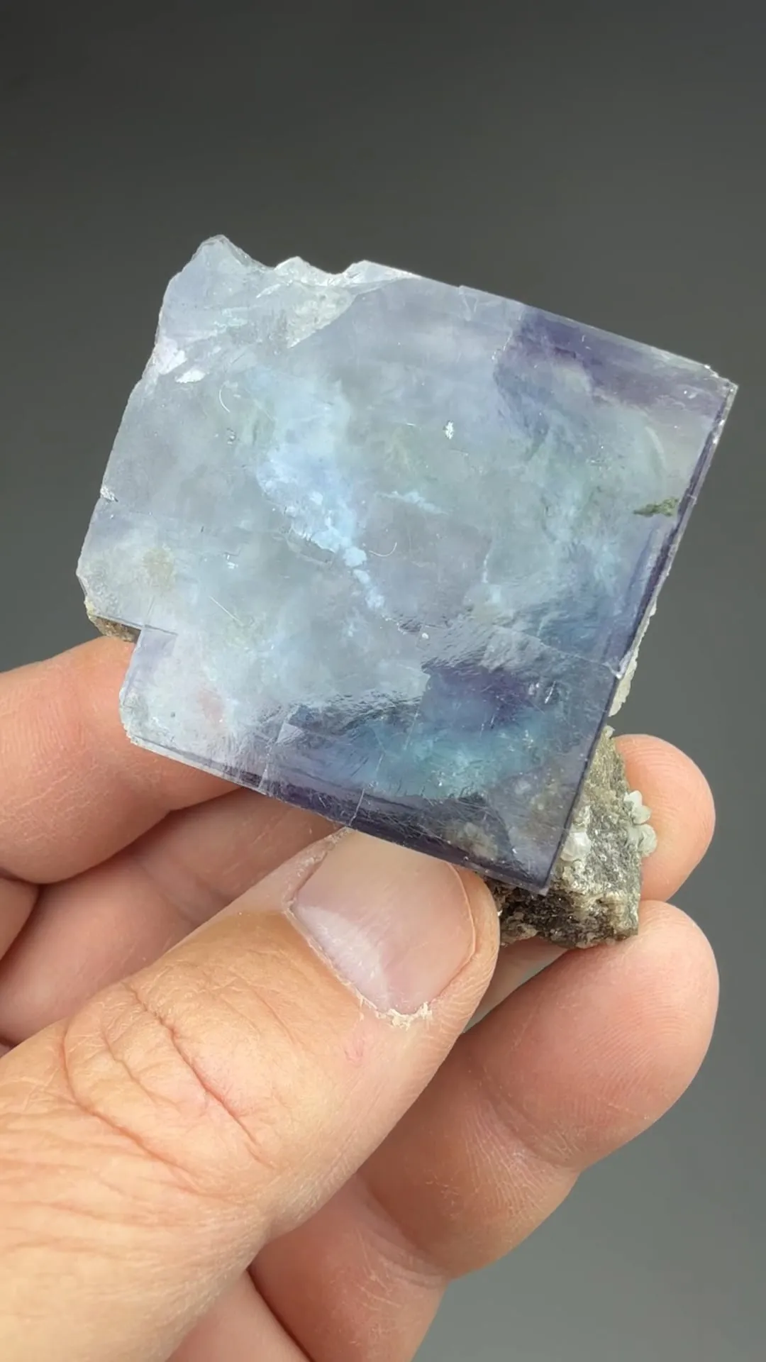 Fluorite with Calcite - image 2