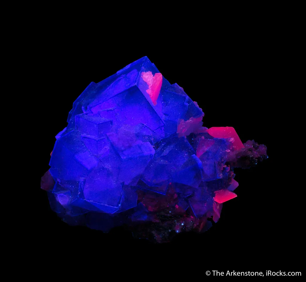 Fluorite with Calcite image