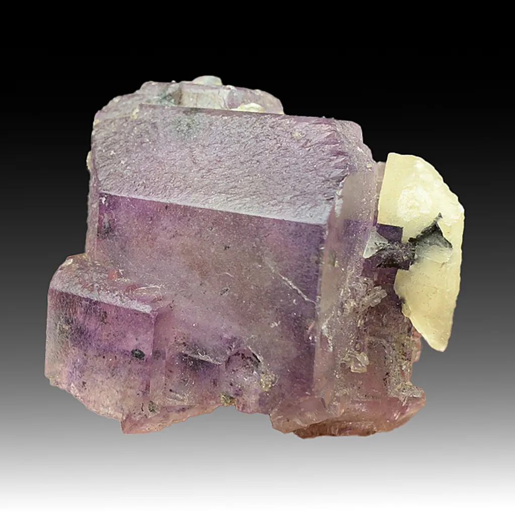 Fluorite with Calcite (1267) image