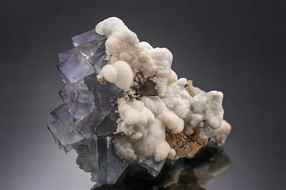 Fluorite with Calcite image