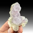 Fluorite with Calcite (1498) - image 1