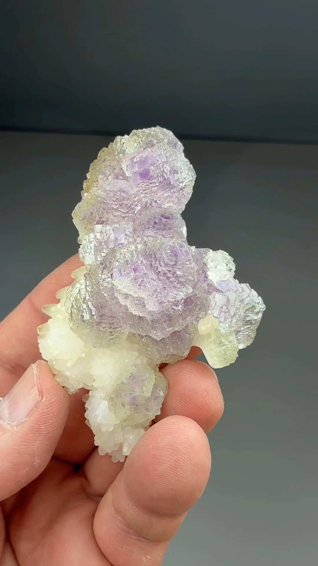 Fluorite with Calcite (1498) - image 2