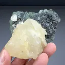 Fluorite with Calcite - image 2