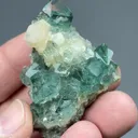 Fluorite with Calcite - image 2
