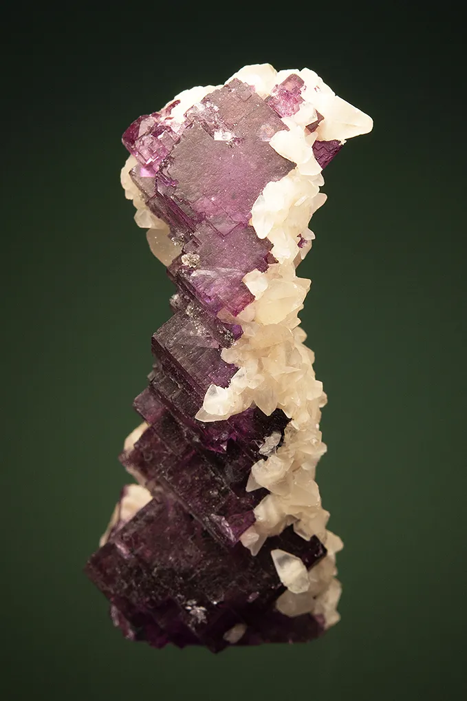 Fluorite with Calcite - image 2