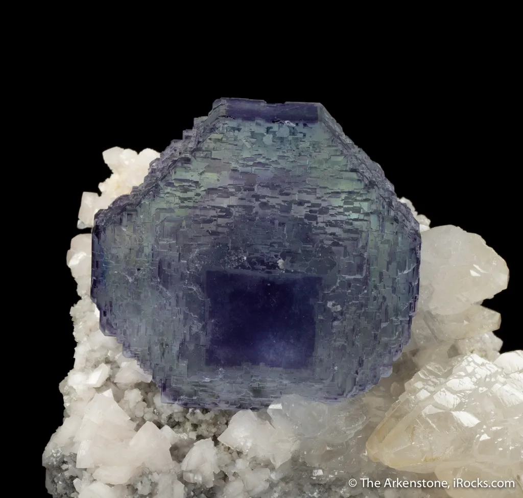 Fluorite with Calcite image