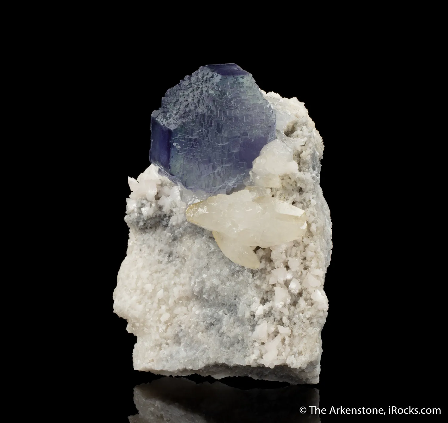 Fluorite with Calcite - image 6