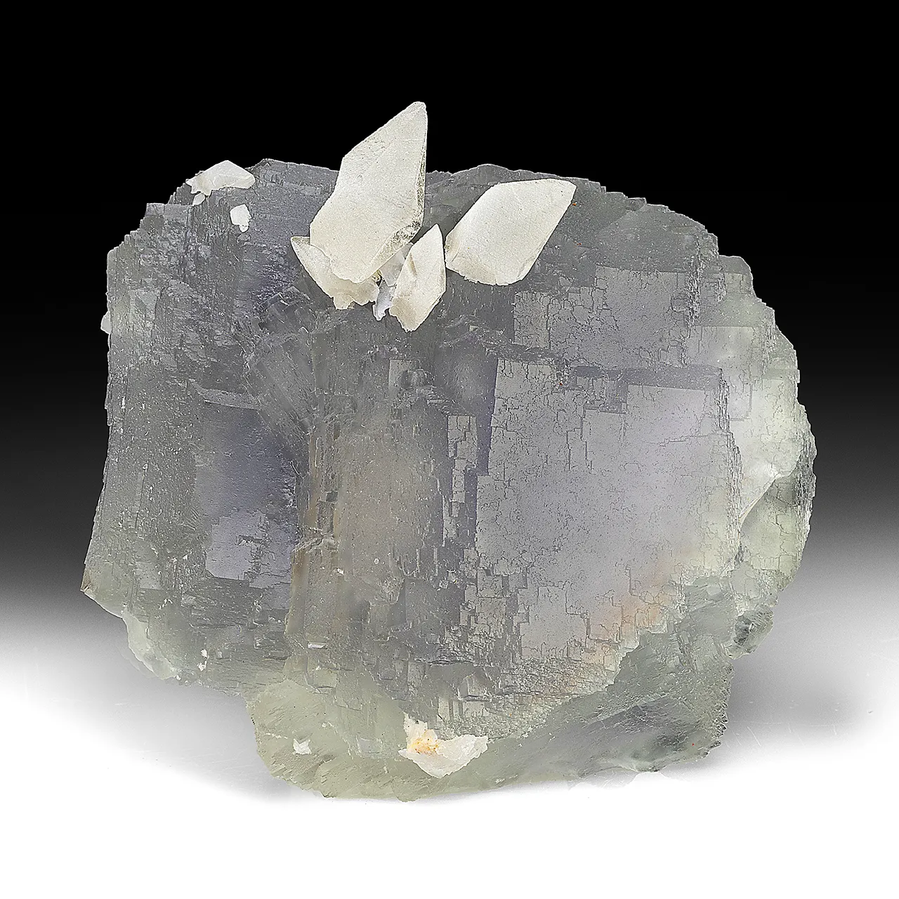 Fluorite with Calcite - image 1
