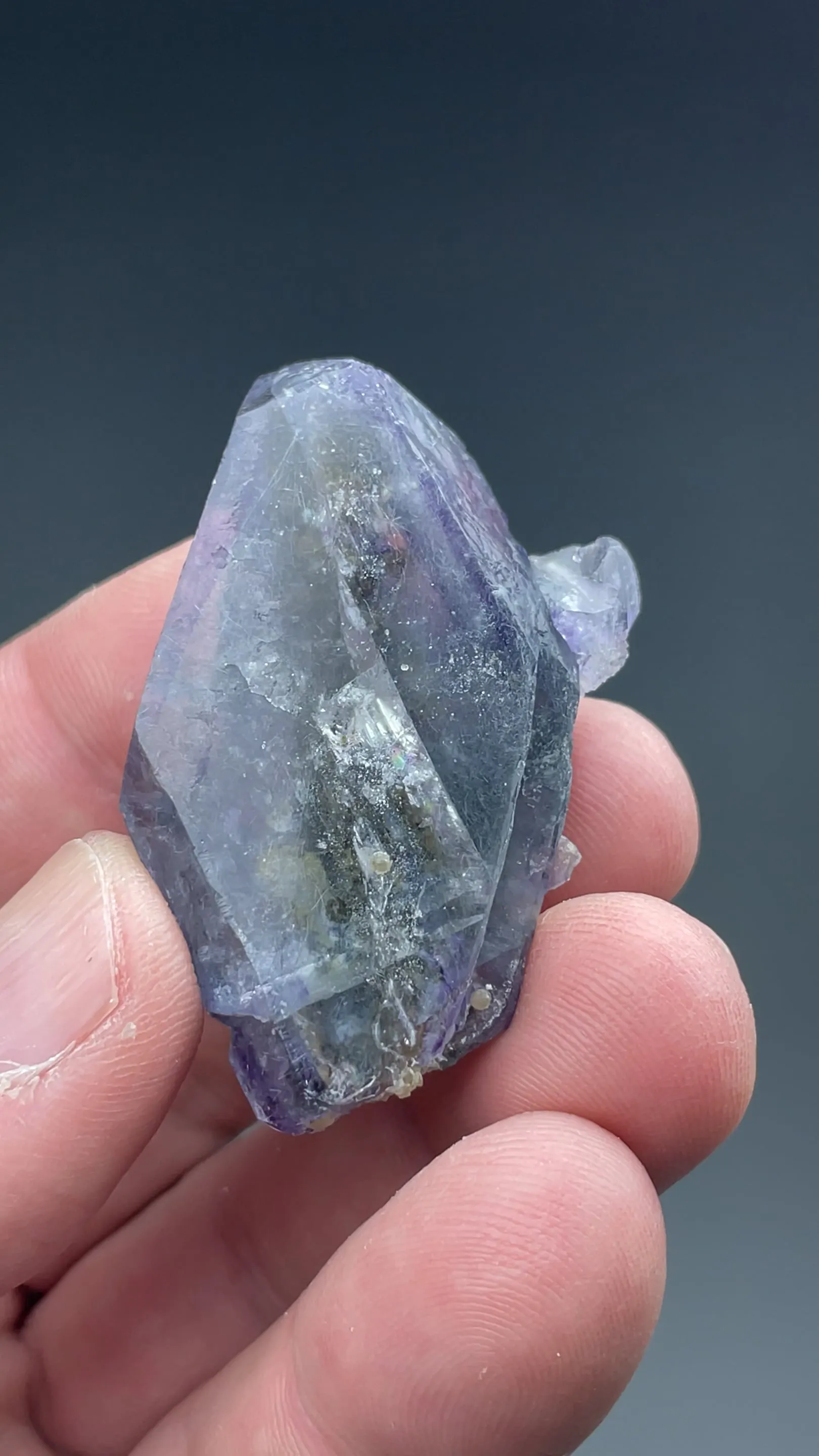 Fluorite with Calcite - image 2