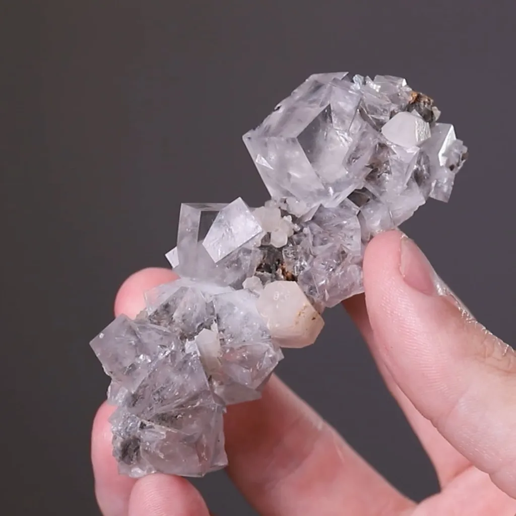 Fluorite with Calcite image