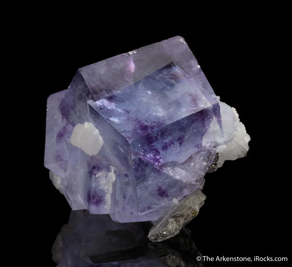 Fluorite with Calcite - image 2