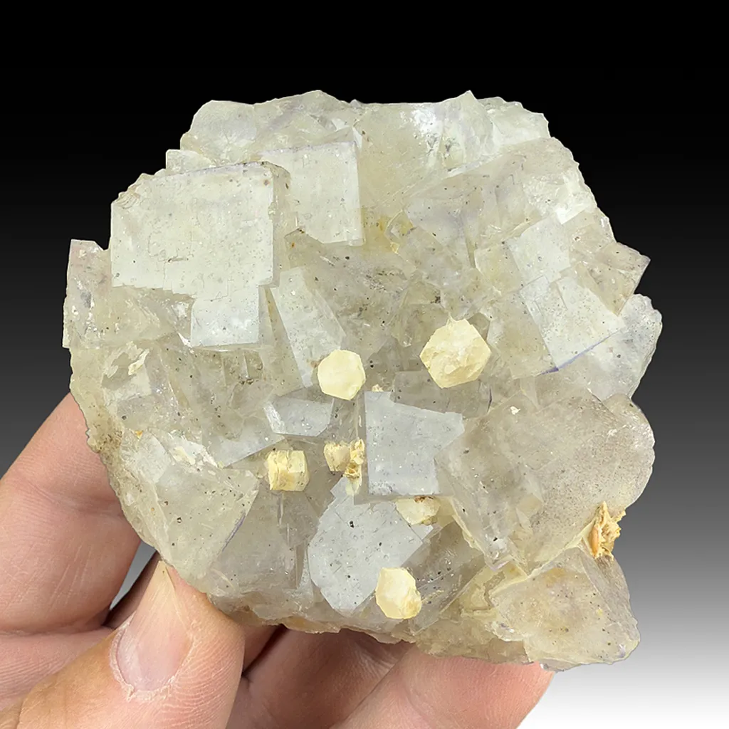 Fluorite with Calcite image