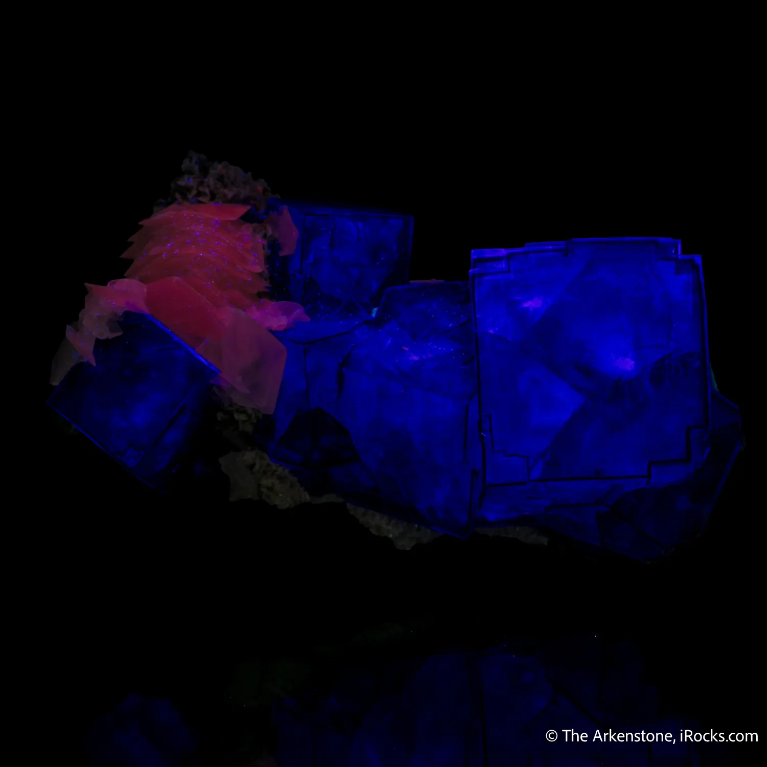 Fluorite with Calcite - image 7