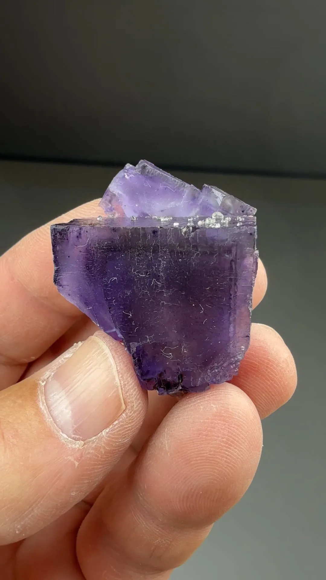 Fluorite with Calcite - image 2