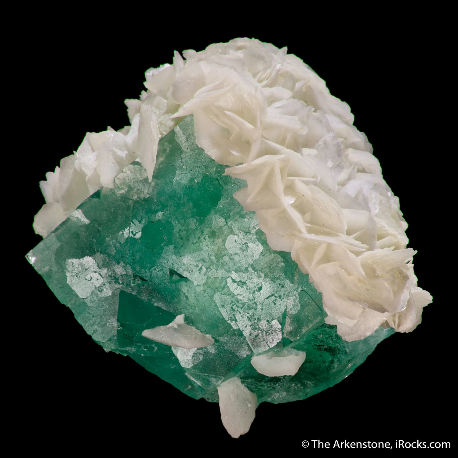 Fluorite with Calcite - image 4