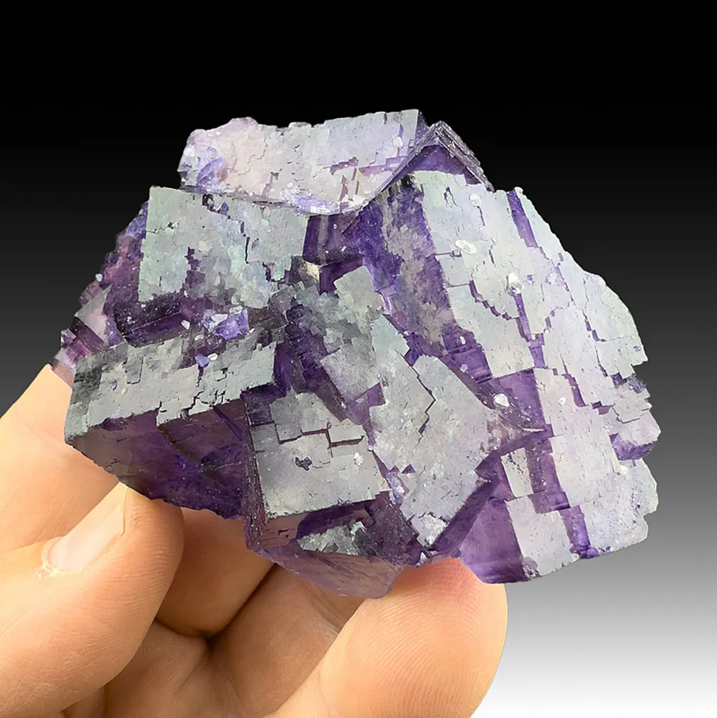 Fluorite with Calcite image