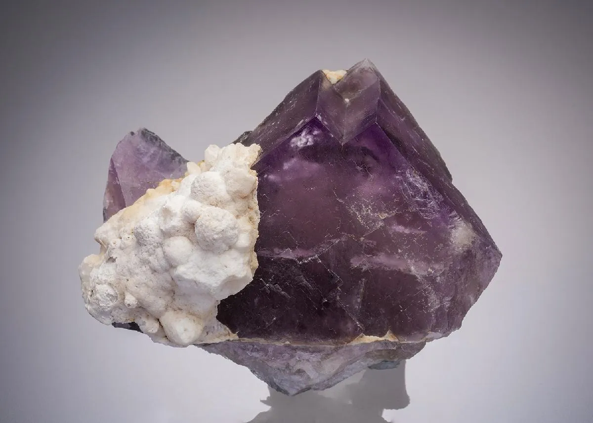 Fluorite with Calcite - image 1