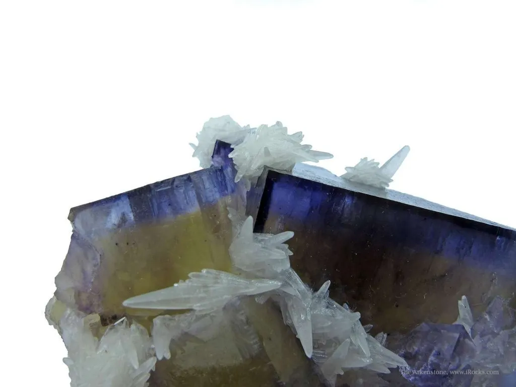 Fluorite With Calcite - image 2