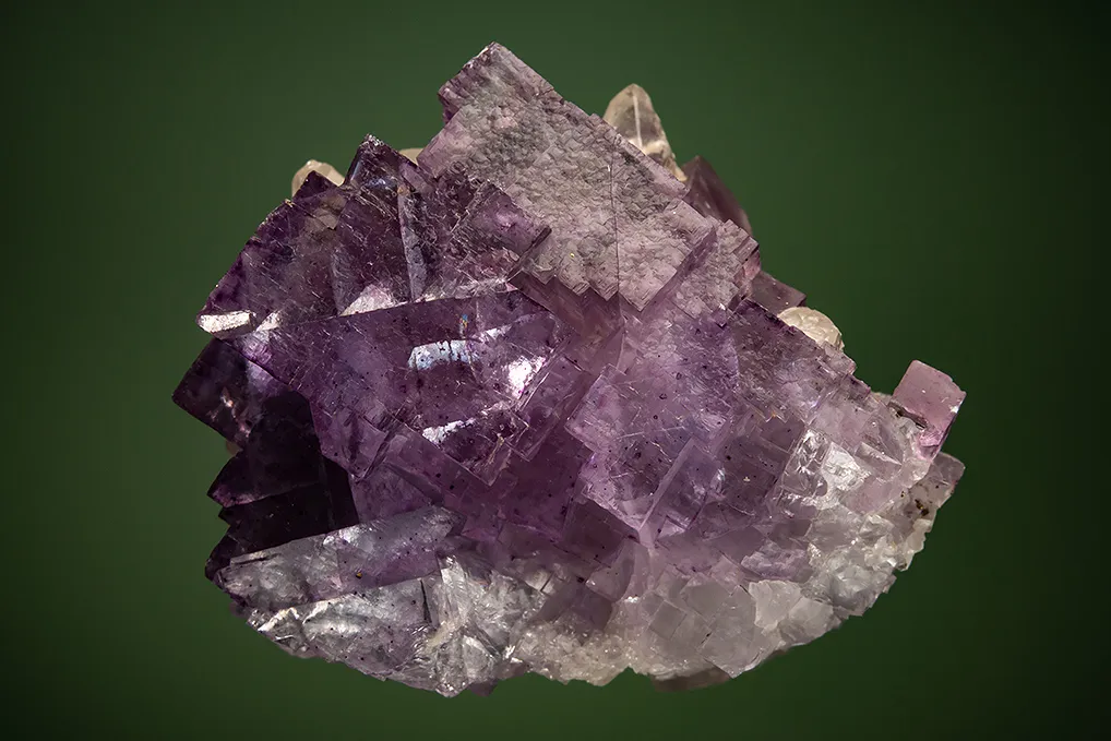 Fluorite with Calcite image