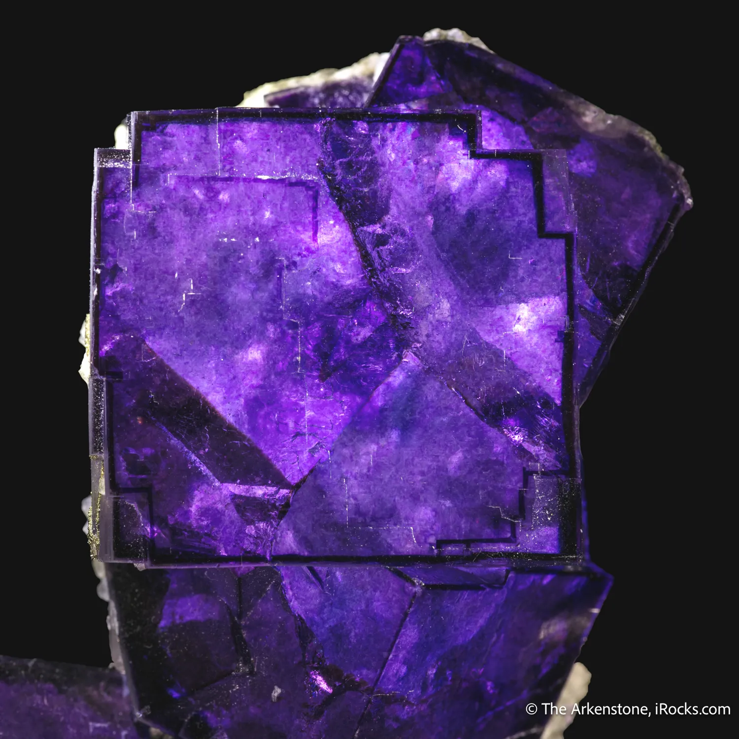 Fluorite with Calcite - image 3