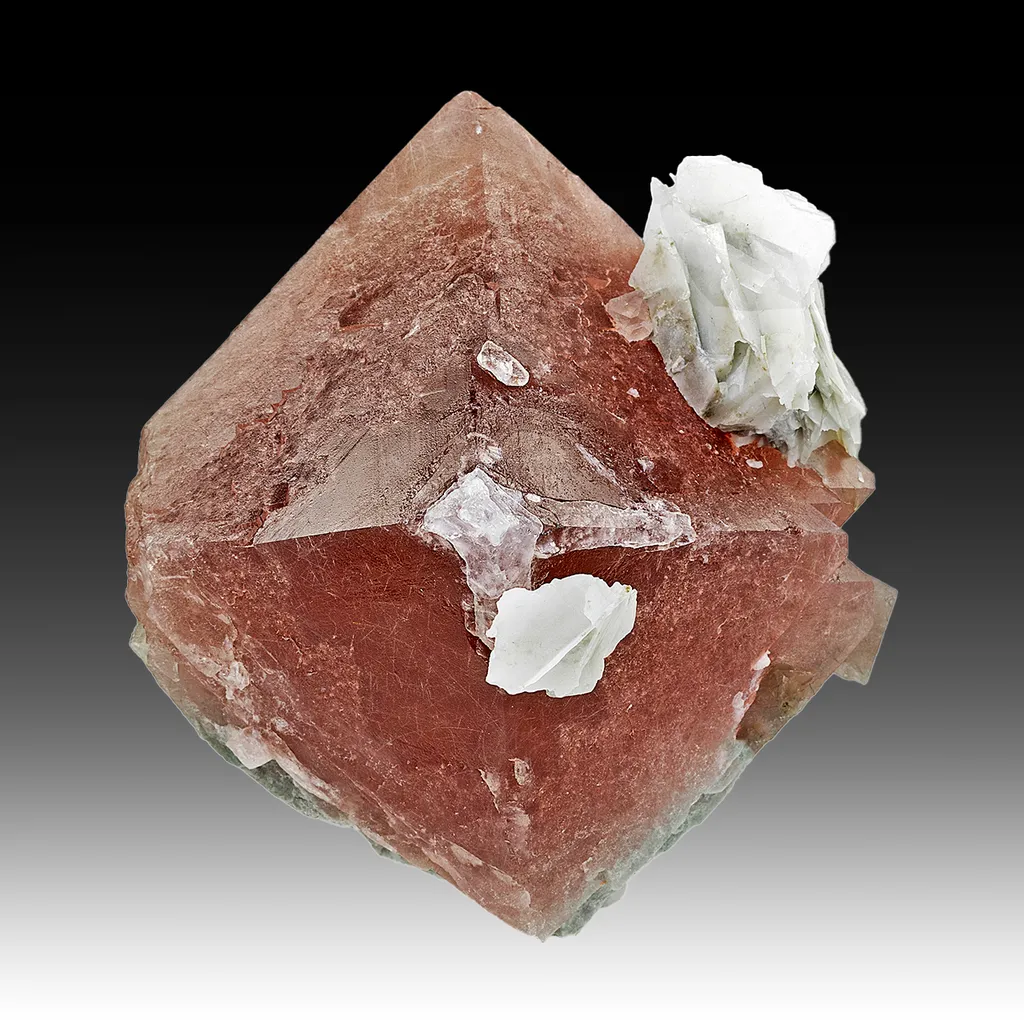 Fluorite with Calcite image
