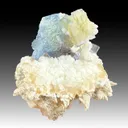 Fluorite with Calcite - image 1