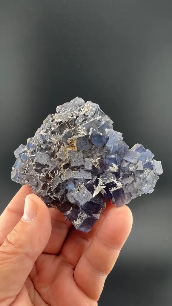 Fluorite with Calcite image