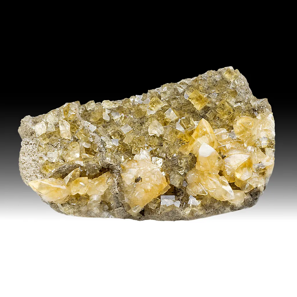 Fluorite with Calcite image