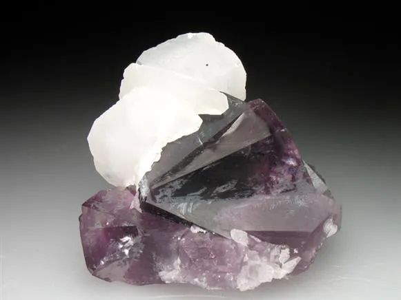 Fluorite with Calcite image