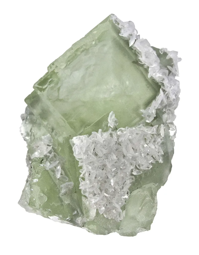 Fluorite With Calcite - image 2