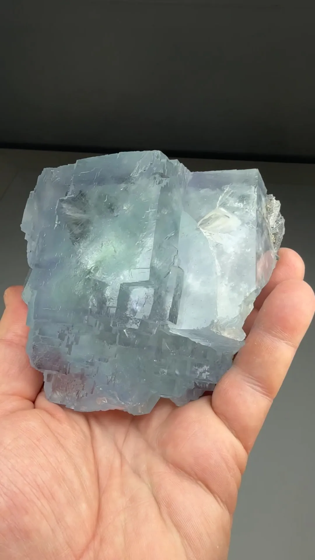 Fluorite with Calcite - image 2