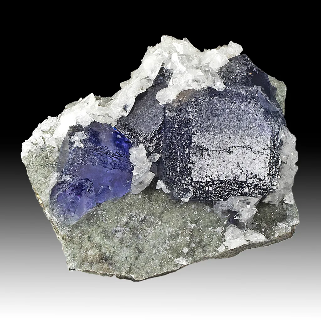 Fluorite with Calcite image