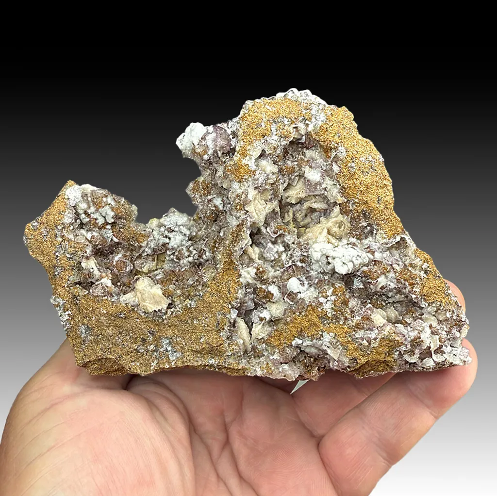 Fluorite with Calcite image