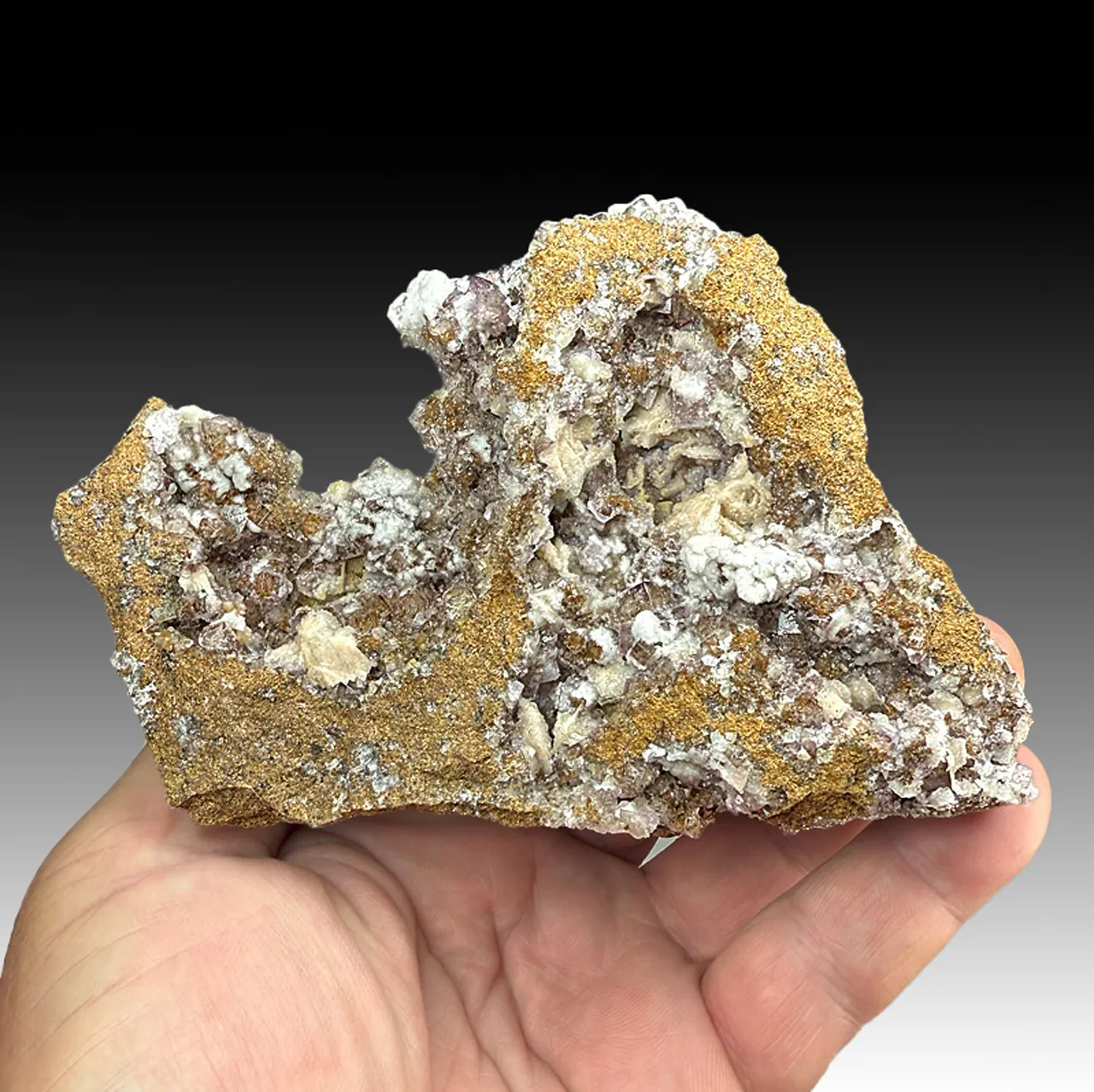 Fluorite with Calcite - image 1