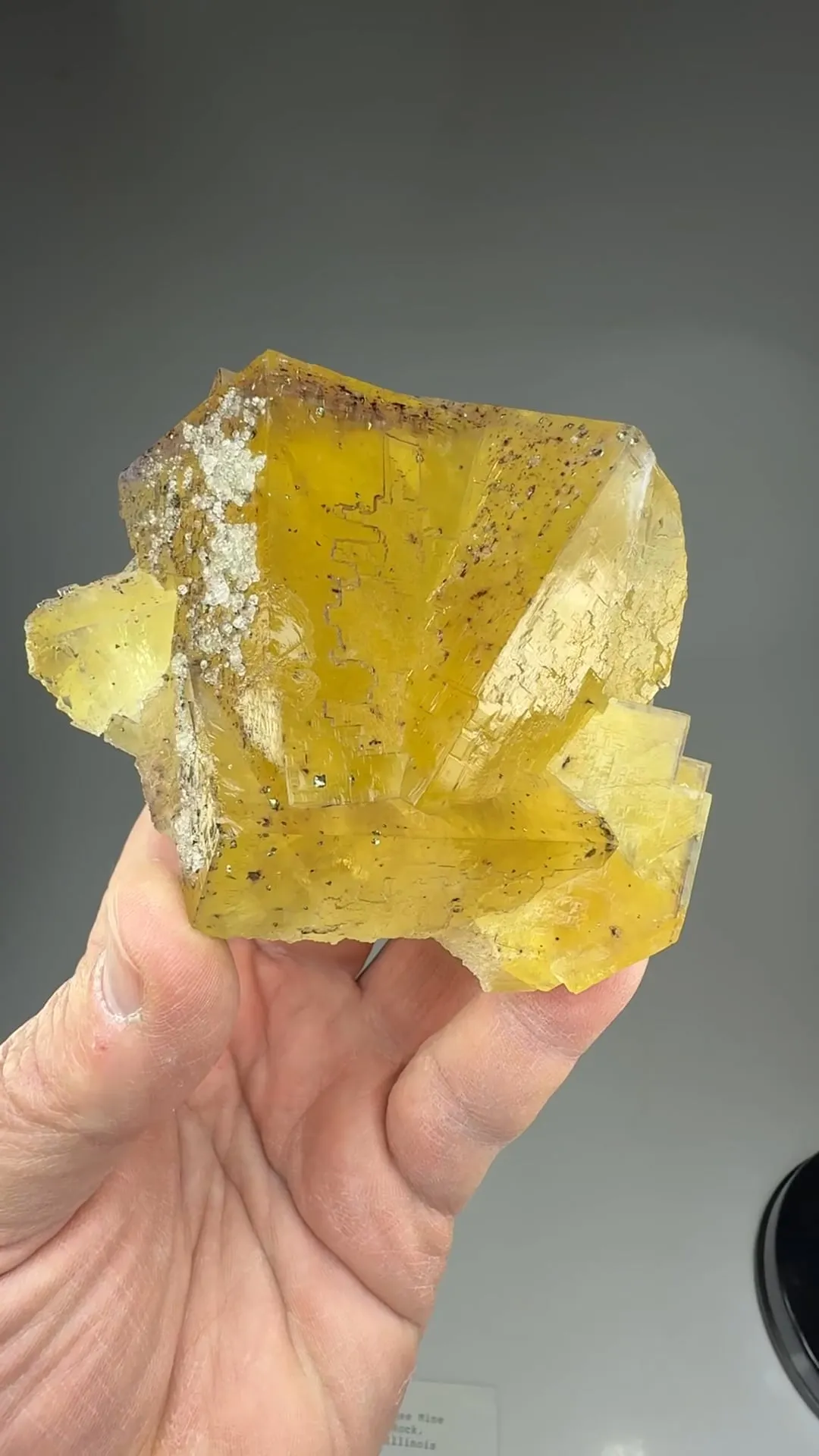 Fluorite with Calcite - image 2