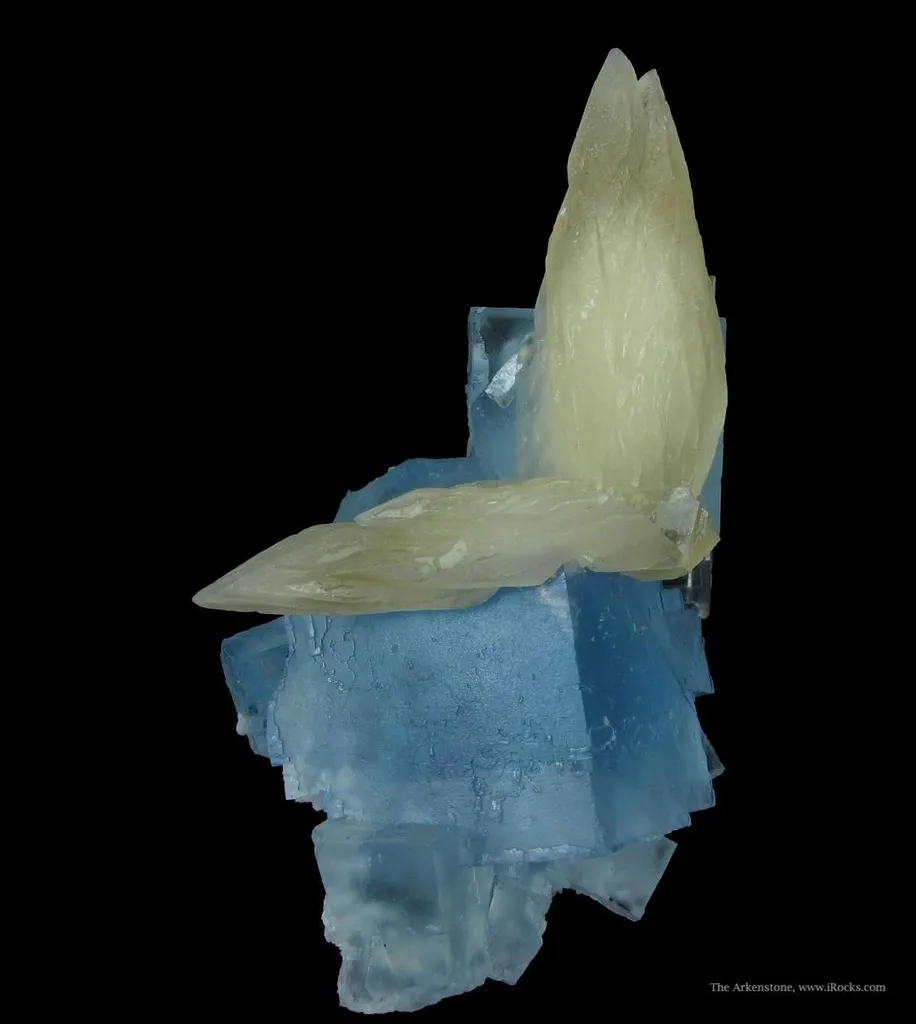Fluorite With Calcite - image 3