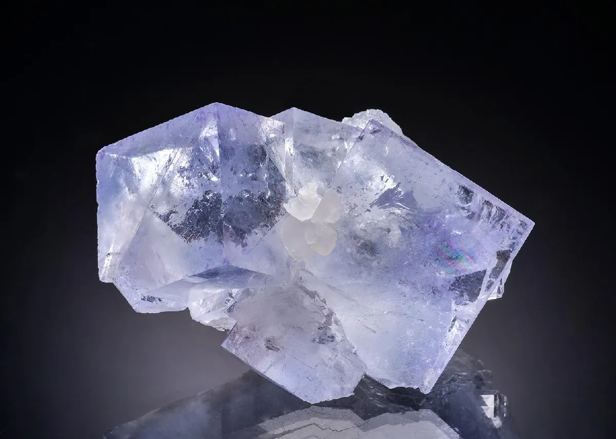 Fluorite with Calcite - image 1