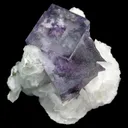 Fluorite With Calcite - image 1