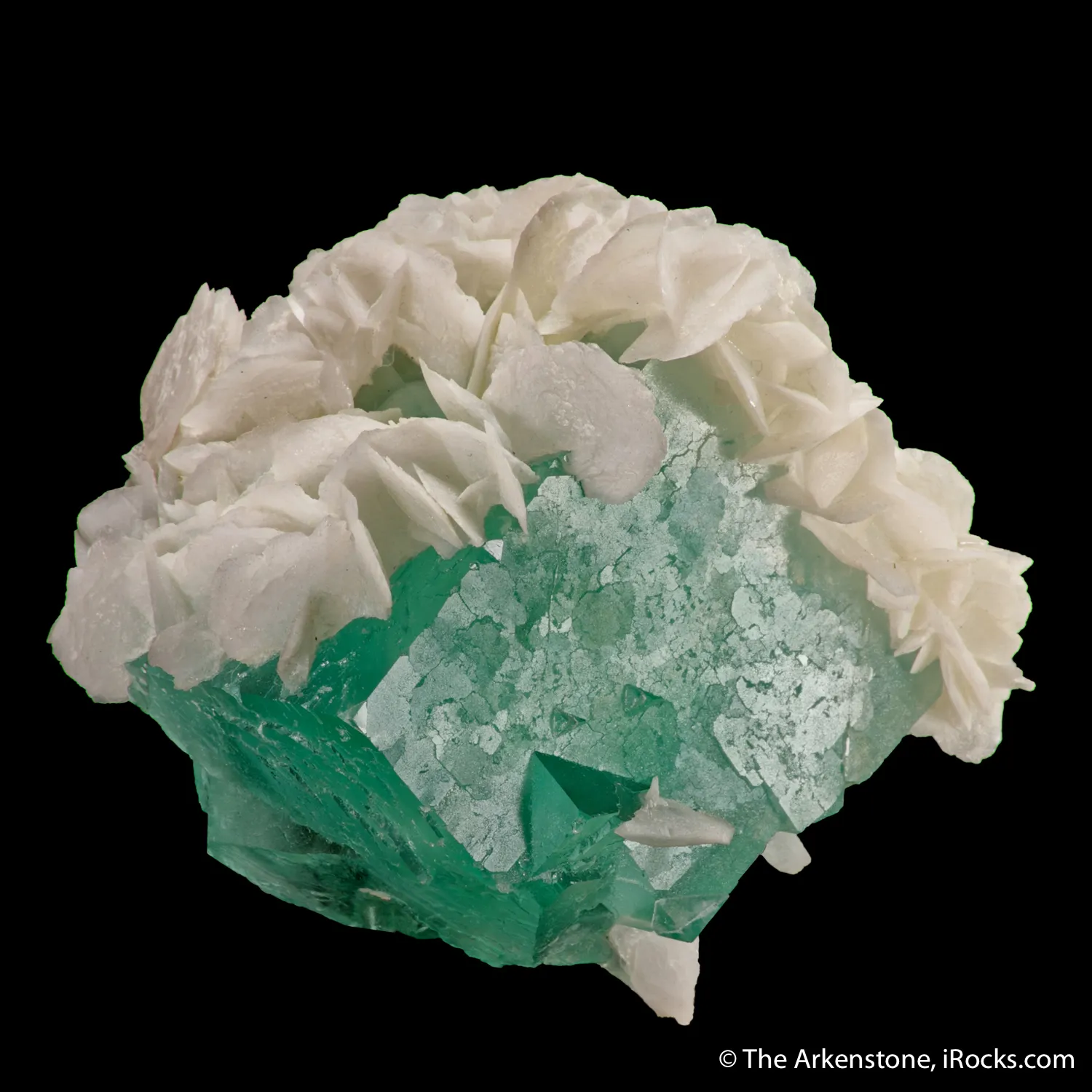 Fluorite with Calcite - image 3