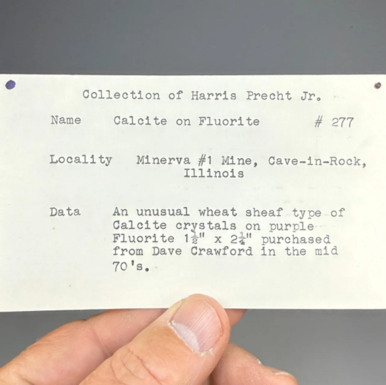 Fluorite with Calcite - image 2