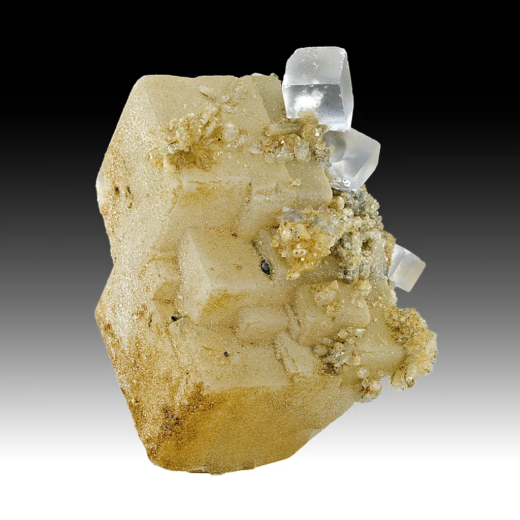 Fluorite with Calcite image