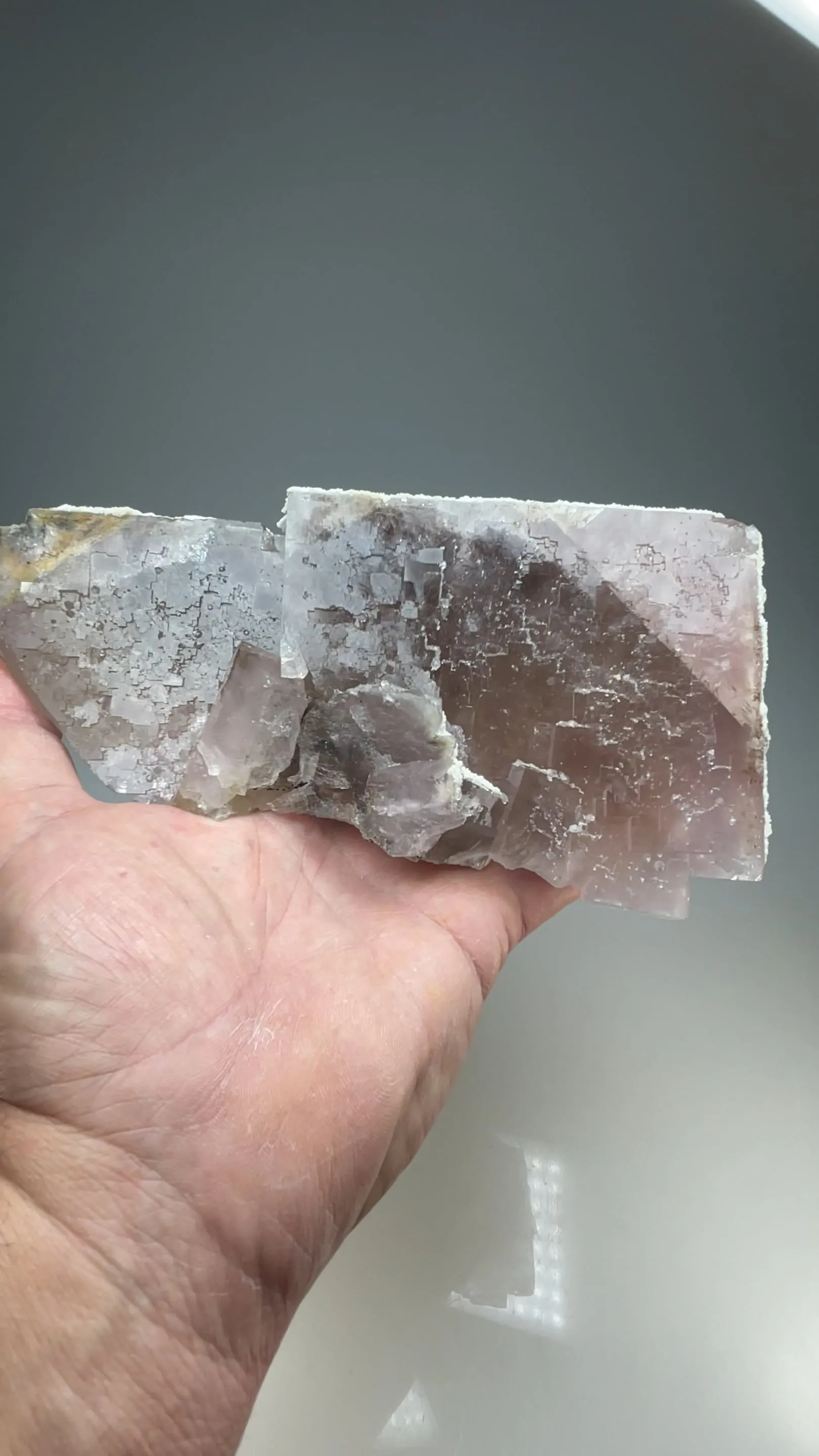 Fluorite with Calcite - image 2