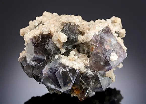 Fluorite with Calcite image