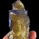 Fluorite With Calcite - image 3
