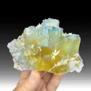 Fluorite with Calcite - image 1